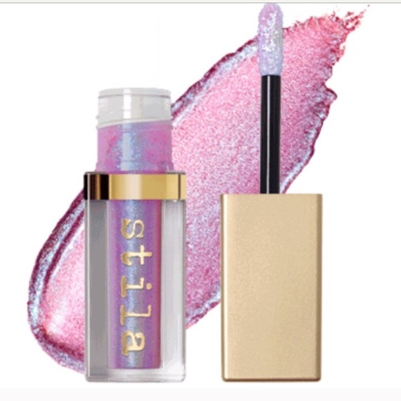 pink liquid eyeshadow